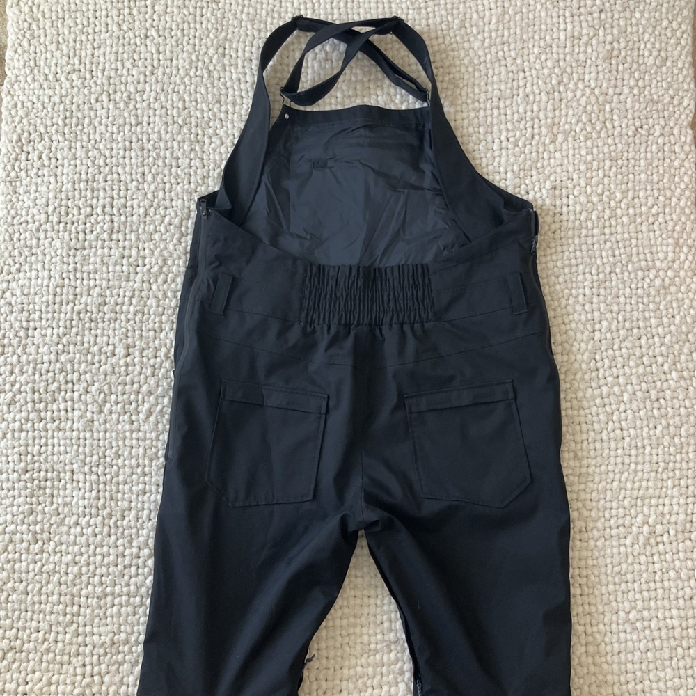 Burton Avalon Snowboard Bibs Pants Women's 2x Black Ski Living Lining Vents View 4